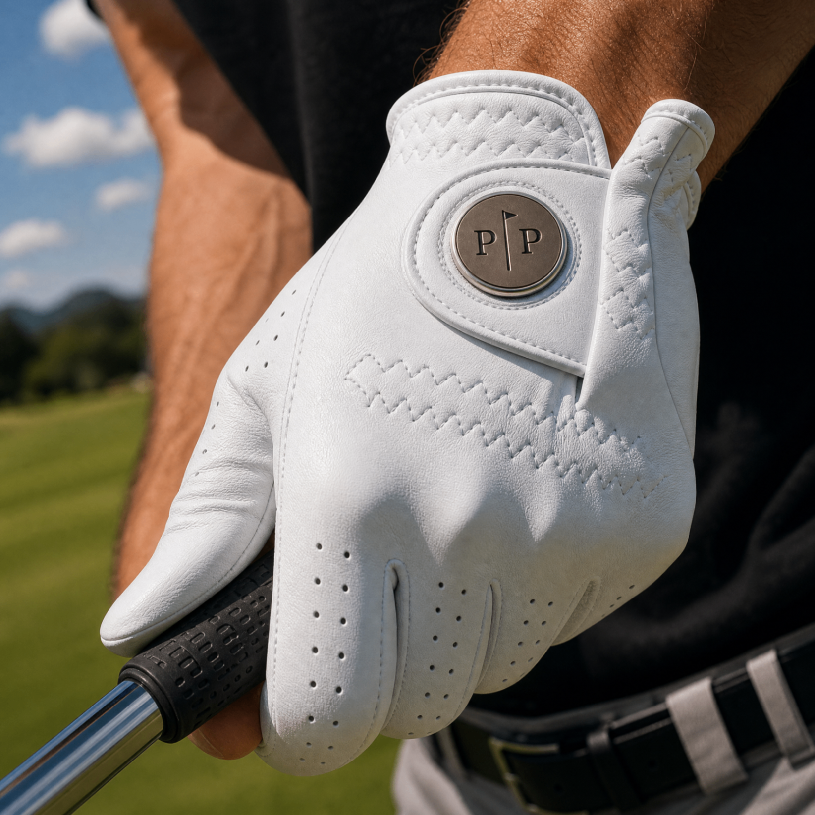 Par & Principle glove at Trump International, Dubai